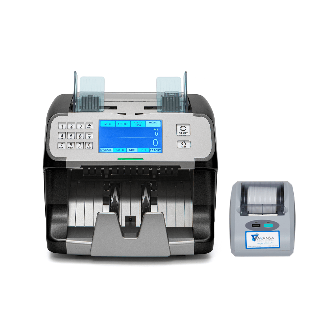 Shop Counter Printer MixCount 2825 Note Counter Printer - Avansa
